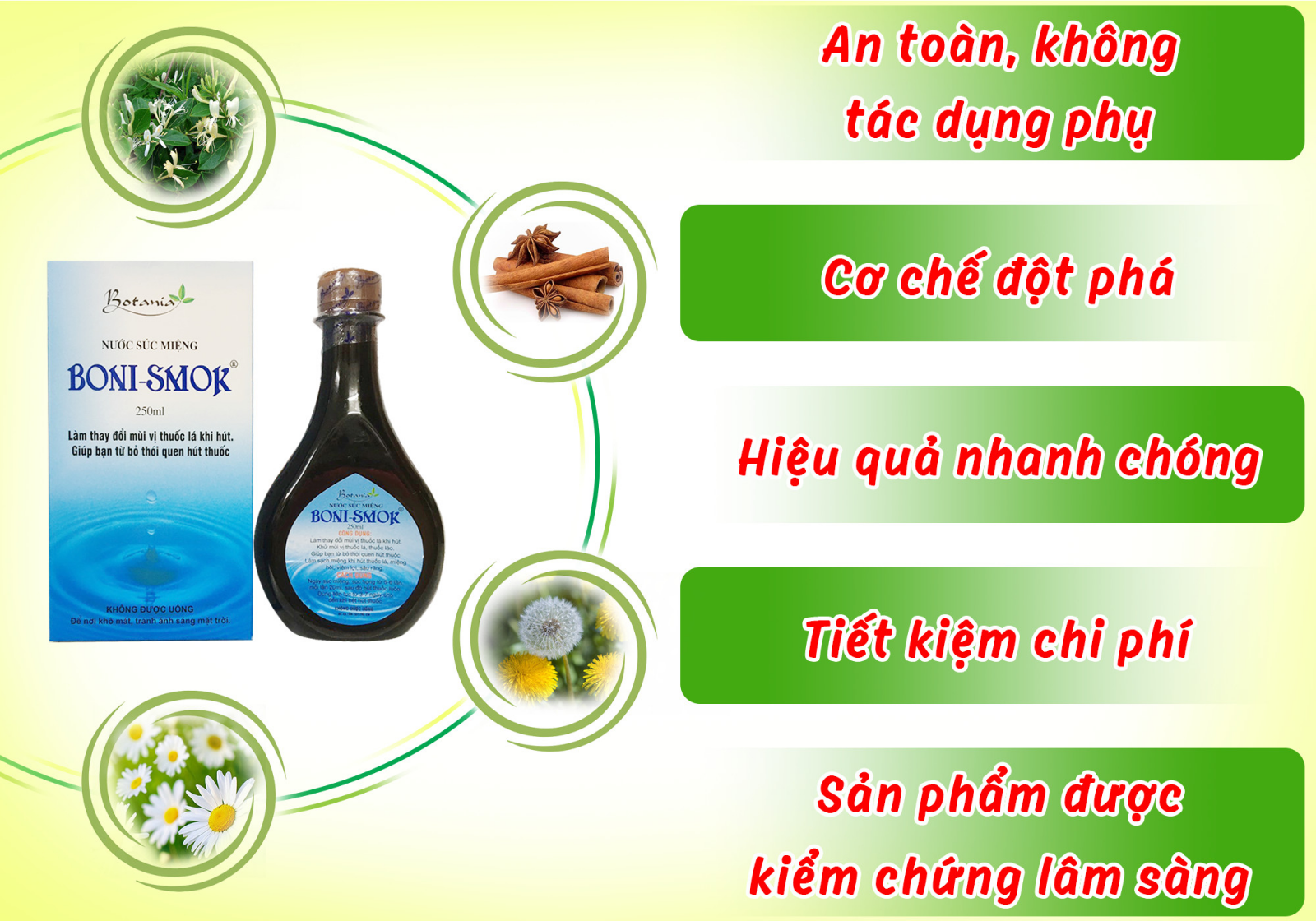 Boni-Smok- Nước súc miệng giúp bỏ thuốc lá số 1 Việt Nam